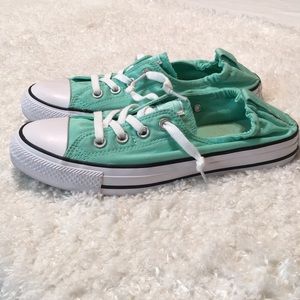Green Converse Sneakers